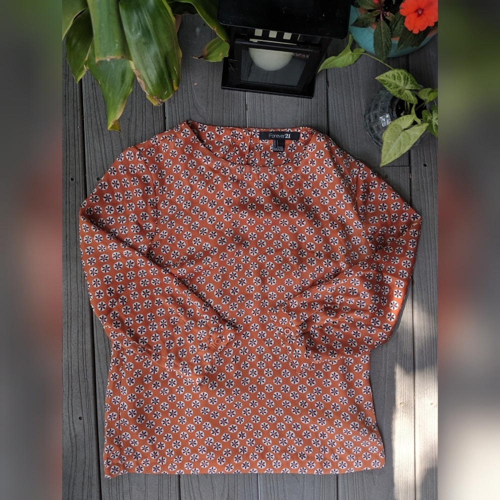 Silky Ochre Top